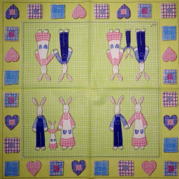 015 Rabbits:  unnatürlich - 3-ply (yellow) - Ihr